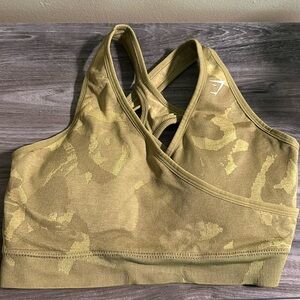 Gymshark Camo Seamless Sports Bra
